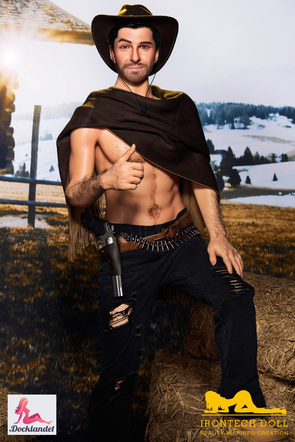 Мъжка секс кукла Алън (Irontech Doll 170 см M6 силикон)