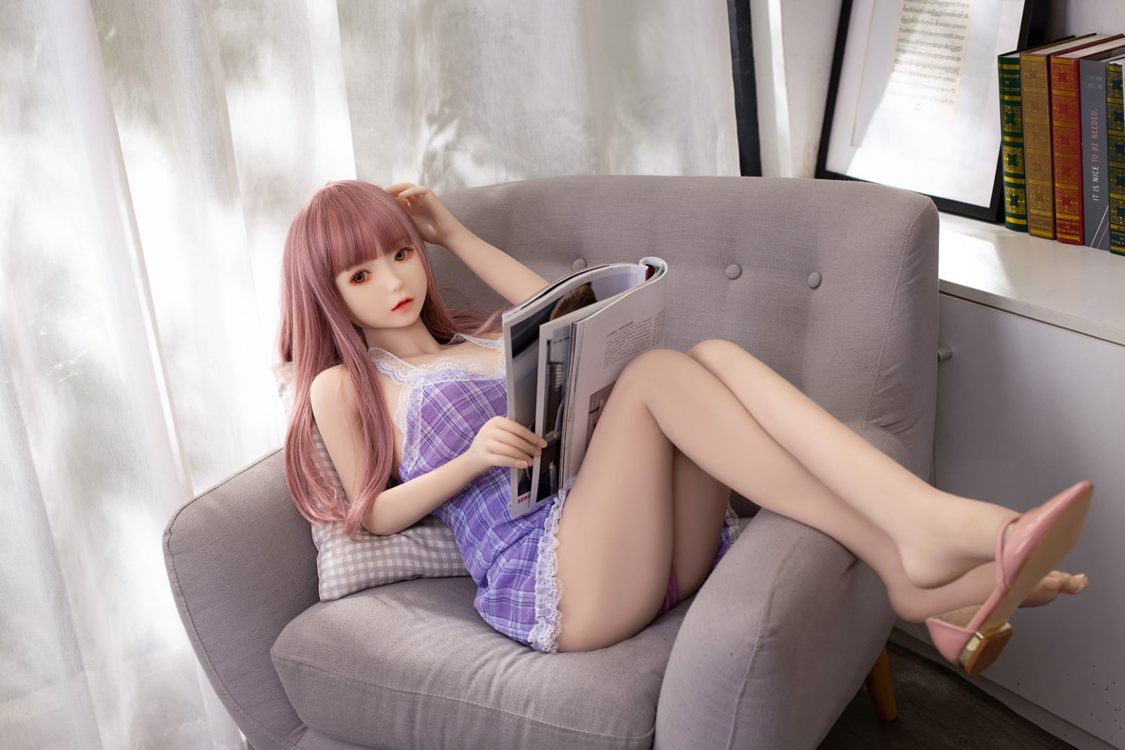 Рики - японска секс кукла (DX Value 160см D-купа TPE)