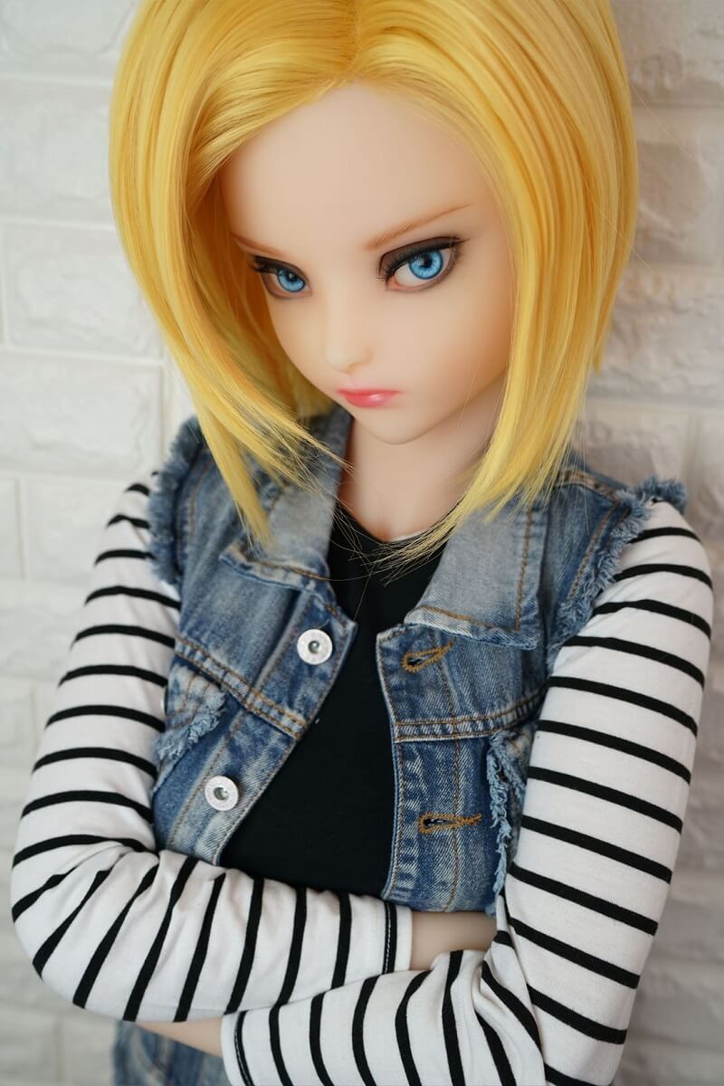 Lazuli Android 18 sexpuppe (Irokebijin 140cm E-cup TPE/Silikon)
