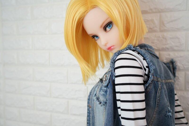 Lazuli Android 18 sexpuppe (Irokebijin 140cm E-cup TPE/Silikon)