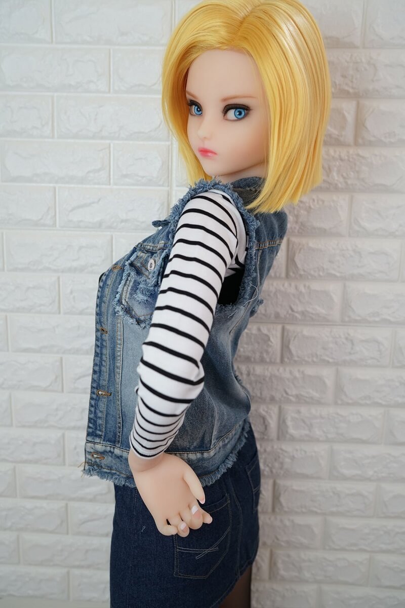 Lazuli Android 18 sexpuppe (Irokebijin 140cm E-cup TPE/Silikon)